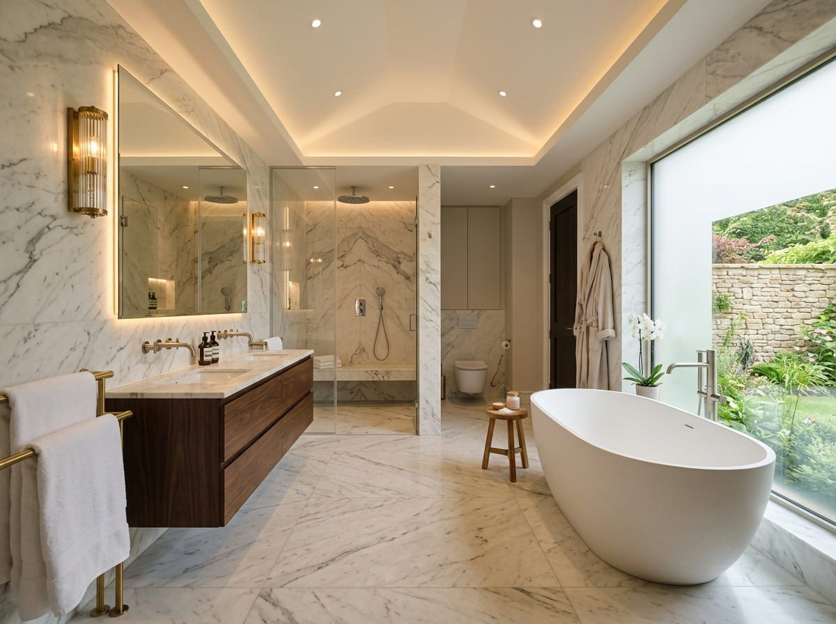 Custom Bathroom Renovation in Tomball