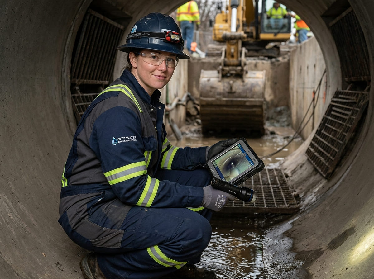 Sewer Line Inspection & Replacement in Tomball